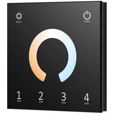 ДИМИРАЩ dmx КОНТРОЛЕР+ДИСТАНЦИОННО УПРАВЛЕНИЕ 85-265vac dmx512+rf2.4g ЧЕРЕН (6377)