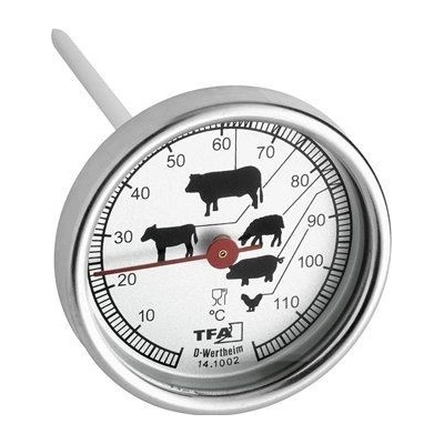 Vpichový teplomer TFA 141002 s certifikátom o kalibrácii (60, 65, 70, 75, 80 °C) - TFA Dostmann GmbH & Co. KG | Akreditovaný certifikát ISO/IEC 17025