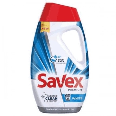 Savex Течен перилен препарат Savex White 960мл