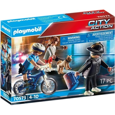 Playmobil 70573 Playmobil - Полицейско преследване с колело
