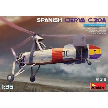 MiniArt Cierva C.30A Spanish 5x camo 41016 1:35