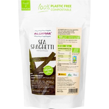 Algamar Mořské řasy Spaghetti Bio 100 g