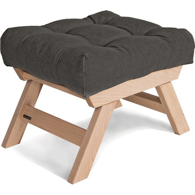 MarLiving Taburet BREEZIO 01 55 cm z masivu/šedý
