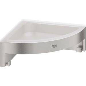 GROHE QuickFix Start Cube - Ъглова етажерка, „Supersteel 41106DC0 (41106DC0)