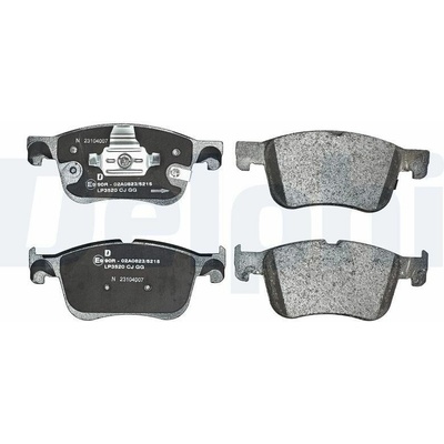 Sada brzdových platničiek kotúčovej brzdy DELPHI LP3520