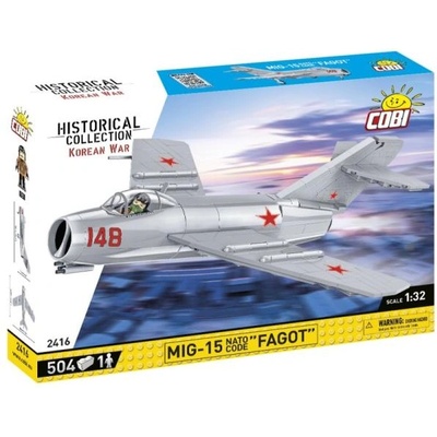 COBI Корейска война MIG-15 FAGOT, 1: 32, 504 к, 1 ф
