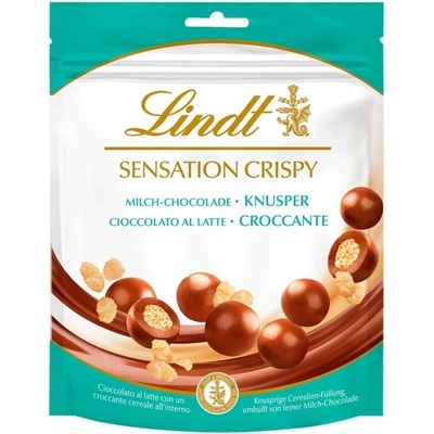 Lindt Sensation mléčná s křupinkami 140 g