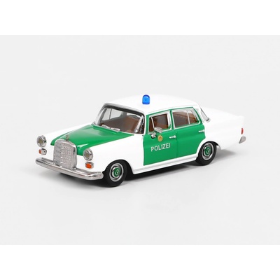 Herpa Mercedes Benz 200 Heckflosse Polizei Hamburg 1:87