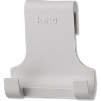 Image 1 of Kela Закачалка kela tim за стъклена врата или параван - светлосива (kela 20618)