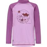 Vaude Детска спортна тениска Vaude Kid's Solaro L/S T-Shirt III Sport shirt - Raspberry - размер 98 (EU) (704-4893-0812)