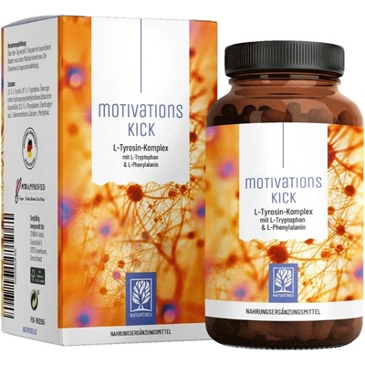 Naturtreu Motivácia Komplex L-tyrozínu, L-tryptofánu a L-fenylalanínu 90 kapsúl