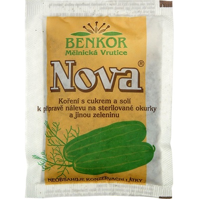 Benkor Nova koření k přípravě nálevu na okurky a zeleninu, 100 g – Zboží Dáma