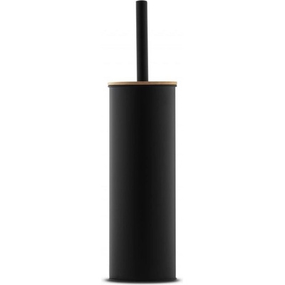 Erga Tango WC kefa na postavenie 9x9x38 cm čierna matná-hnedá