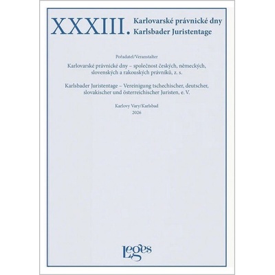 XXXIII. Karlovarské právnické dny