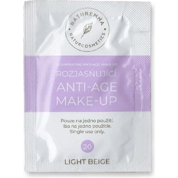 Naturemma Rozjasňující anti-age make-up Light beige 3 ml vzorek