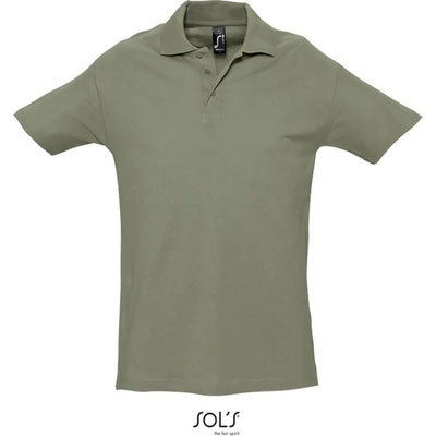 Sol´s Collection polokošile Spring II krátký rukáv COT-25136255501 khaki