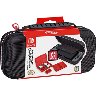 BigBen Officially Licensed Nintendo Deluxe Travel Case Black Switch