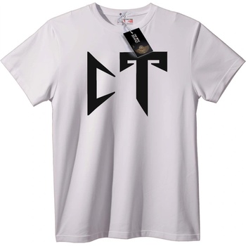 NOONEBRAND Тениска Геометричен Лого Черна - 6XL, Black