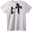 NOONEBRAND Тениска Геометричен Лого Черна - 6XL, Black