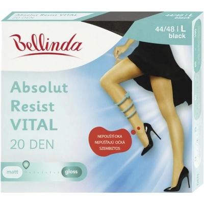 Bellinda Punčochové kalhoty Absolut Resist Vital černé 20 DEN
