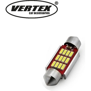 AMiO 12SMD 4014 sufit 10x36mm CANBUS 12V/24V (1059)