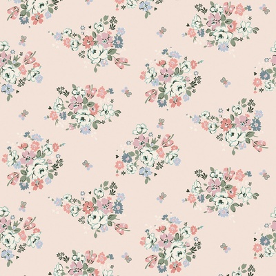 Cath Kidston 125508 vliesová tapeta na zeď, rozměry 0,52 x 10 m