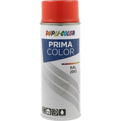 Dupli Color Prima farba v spreji 400 ml RAL 2002 lesklá rumelková červeň