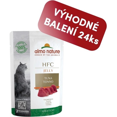 Almo Nature cat Jelly tuňák 55 g