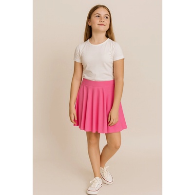 Fashionkids dievčenská kruhová sukňa ružová