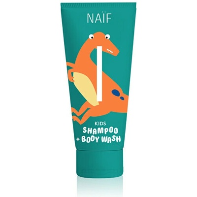 NAÏF Kids Detský umývací gél a šampón 250 ml