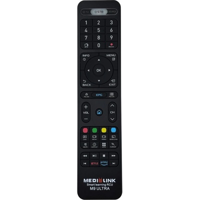 Diaľkový ovládač Medialink RCU M9 Ultra, Carrot M3, M8, ML1100, ML1150, ML1200