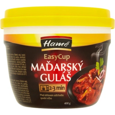 Hamé Maďarský guláš hotové jedlo EasyCup 400 g