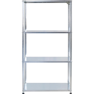 Majster Regál 150 x 60 x 30 cm 4 police zinek – Zboží Mobilmania