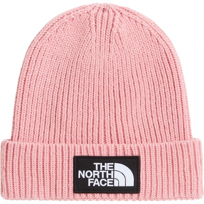 The North Face Детска зимна шапка (beanie) The north face Kid's TNF Logo Box Cuffed Beanie - Primrose - размер One Size (904-4518-1111)