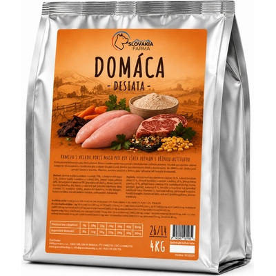 Slovakia Farma Premium Adult 26/14 4 kg