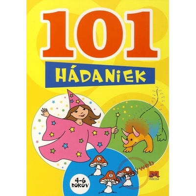 101 Hádaniek - žltá obálka 4-6 rokov