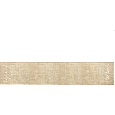 PartyDeco Vánoční běhoun juta 50x250cm