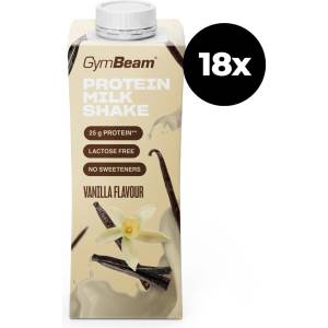 GymBeam 25g Protein Milkshake 18 x 250 ml ванилия