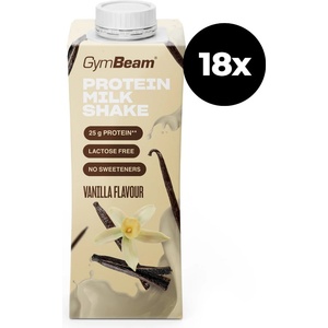 GymBeam 25g Protein Milkshake 18 x 250 ml ванилия