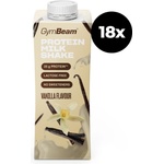 GymBeam 25g Protein Milkshake 18 x 250 ml vanilla