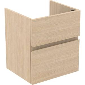 Ideal Standard Finesse - Шкафче за умивалник, 48x41x54 см, 2 чекмеджета, бял дъб E3407US (E3407US)
