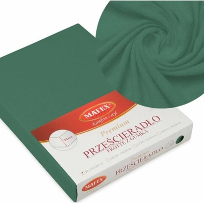 Matex Prostěradlo froté s gumou Premium 35 100x200