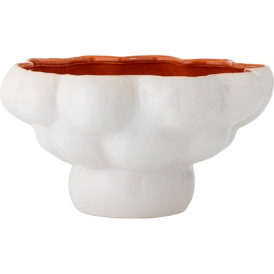 Bloomingville Декоративна купа Valkyrie 15, 5 см бяло-червена (82062608)