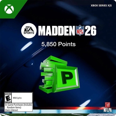 Madden NFL 26 5850 Madden Points (XSX) – Hledejceny.cz