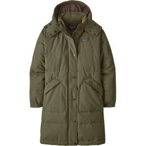 Patagonia Дамско палто Patagonia Women's Downdrift Parka Coat - Basin Green (102-2482-0913)