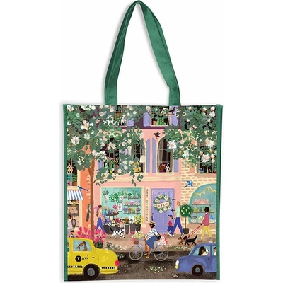 Galison Joy Laforme Spring Street Reusable Shopping Bag