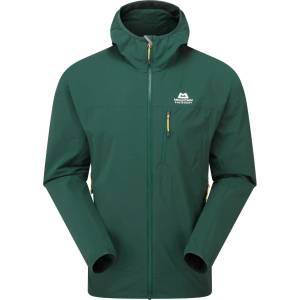 Mountain Equipment Мъжко софтшел яке Mountain Equipment Echo Hooded Jacket Softshell jacket - Pine (003-3541-0213)
