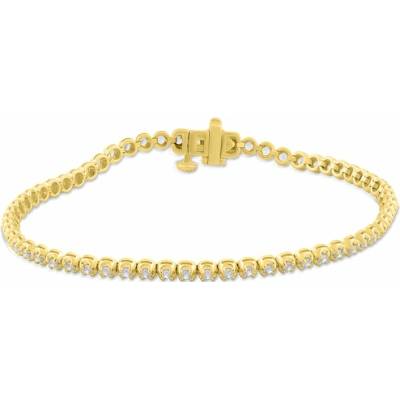Eppi Zlatý tenisový náramok s lab-grown diamantmi Mia BR49396