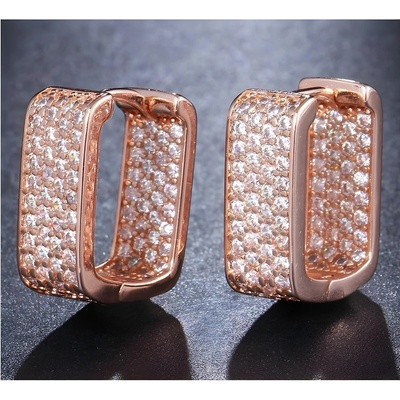 HARAHU Обеците br-34052 - Злато Розово / Мини kp34052 (br-34052)