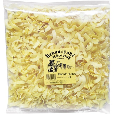 Krkonošské těstoviny široké nudle 1 kg